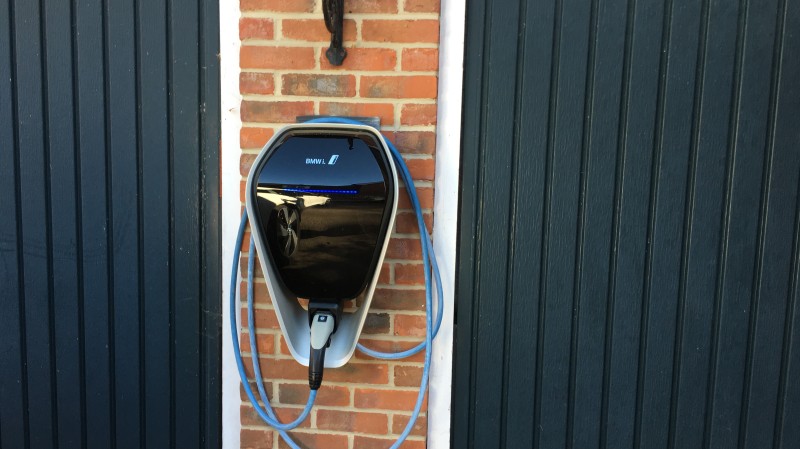 Home car charging point